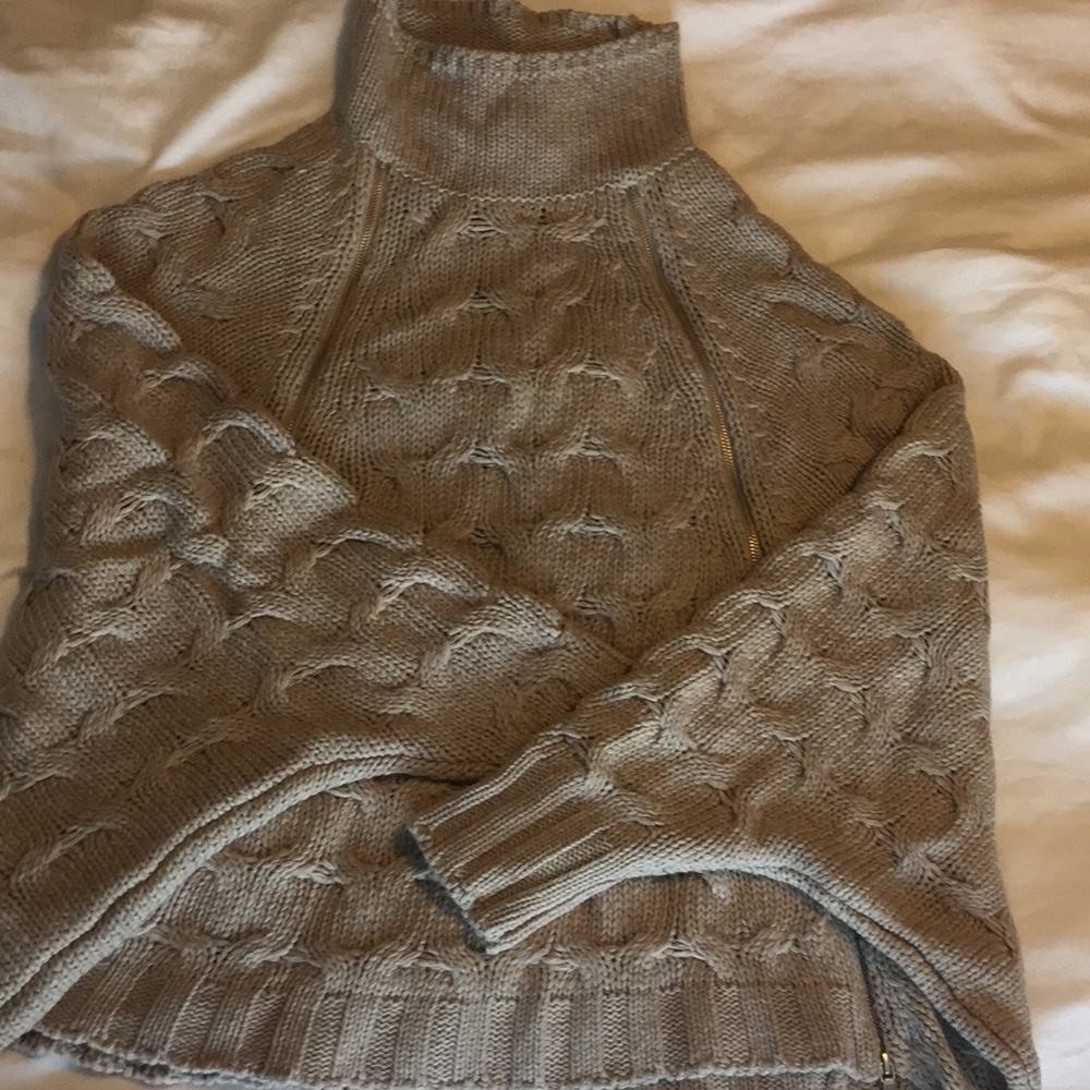 Knit poncho from Vici